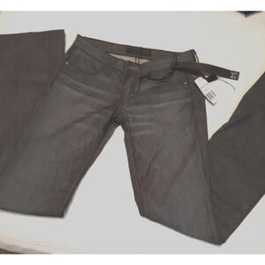 Monarchy Women's Black Bootcut Jeans Size 26 Small New with Tags Made in USA